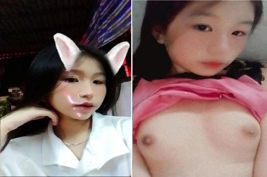 Bướm non nức nở khi cặc thụt vào