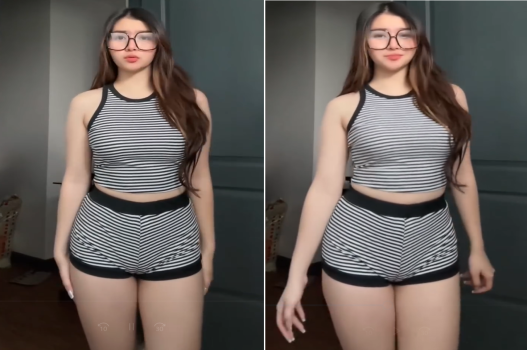 Clip Tiktok mông căng nhún nhảy cực Sexy