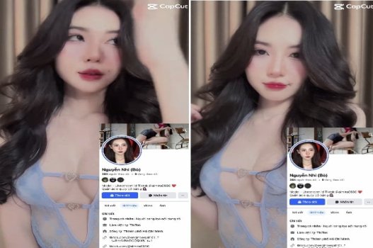 Nguyễn Nhi, người nổi tiếng trên Tiktok, đã phát sóng video nóng