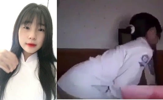 Sex nữ sinh với cái l*** nứng hàng ngày